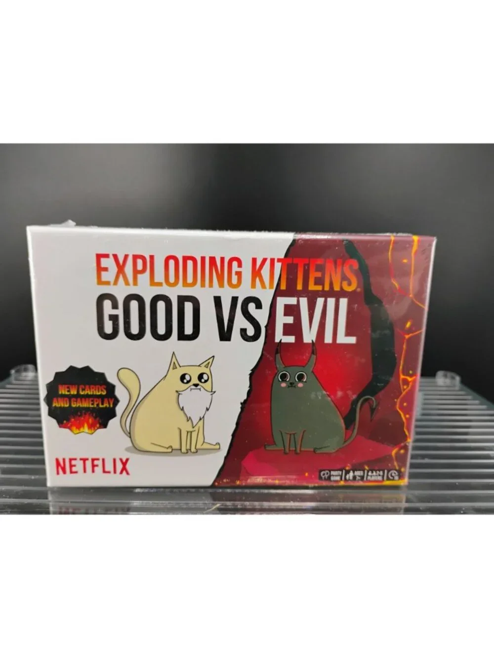 Exploding Kittens Good Vs Evil Party Game  Netflix Edition